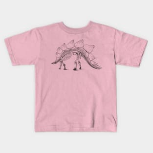 Dinosaur skeleton Kids T-Shirt